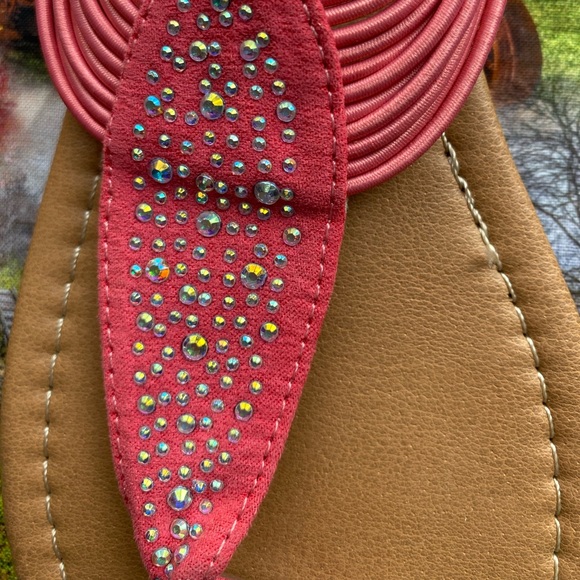 Wet Seal Bling Sandals ~ Size 8 - Picture 3 of 3